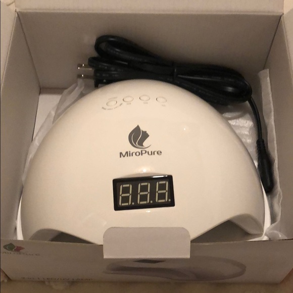 LED/UV Lamp for at-home gel manicures/pedicures - Picture 2 of 3